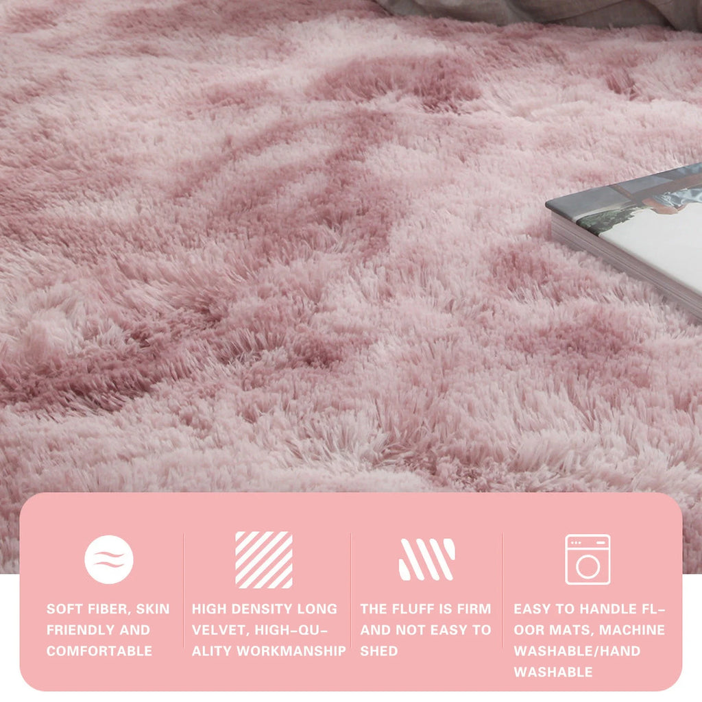 Super Soft Household Area Rugs Home Plush Carpet Decor Floor Mat Keep Warm Cozy Carpet for Bedroom Living Room,31.49X62.99Inch