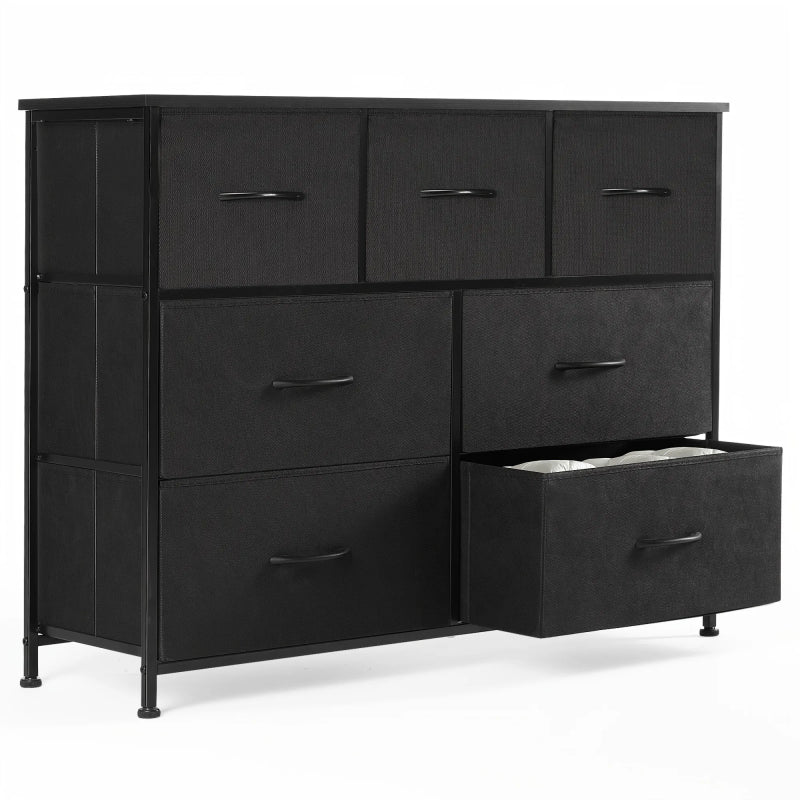 Bedroom Vanity with 7 Storage Spaces
