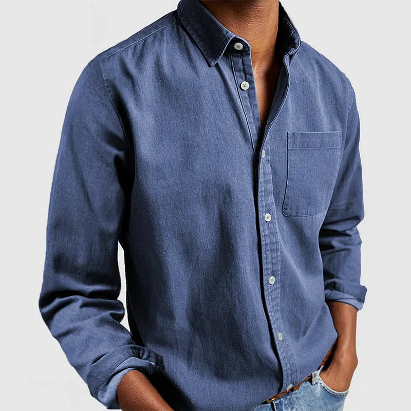 Elegante Ademend Lange Mouwen Shirt met Temperatuurregulering voor Elke Gelegenheid
