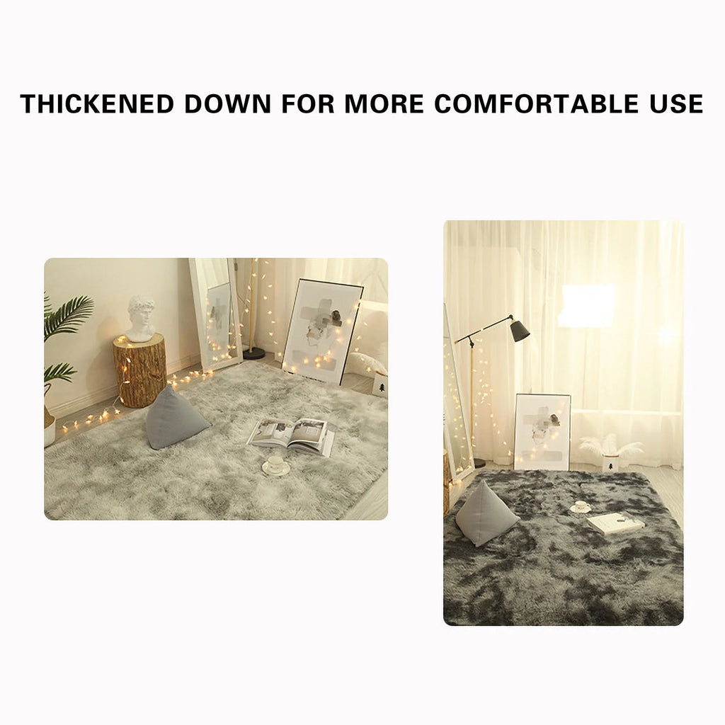 Super Soft Household Area Rugs Home Plush Carpet Decor Floor Mat Keep Warm Cozy Carpet for Bedroom Living Room,31.49X62.99Inch