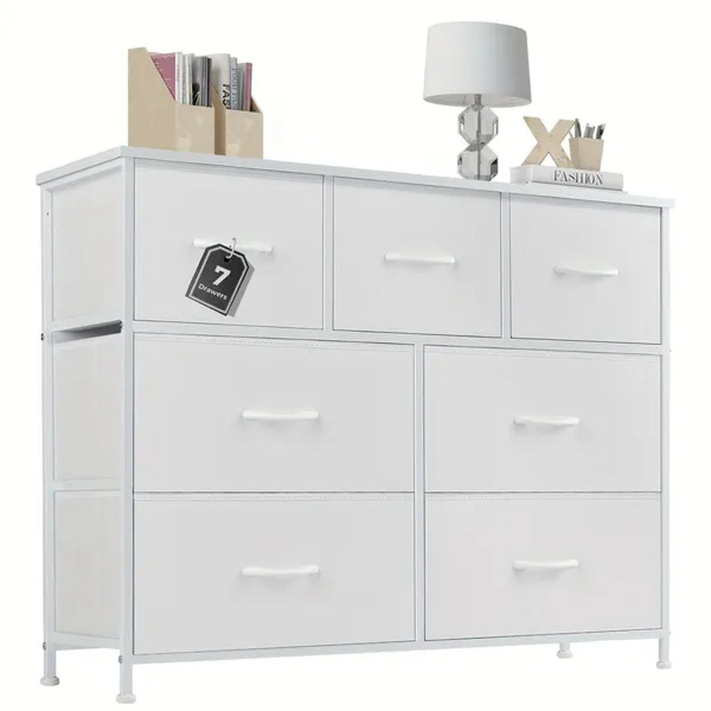 Bedroom Vanity with 7 Storage Spaces