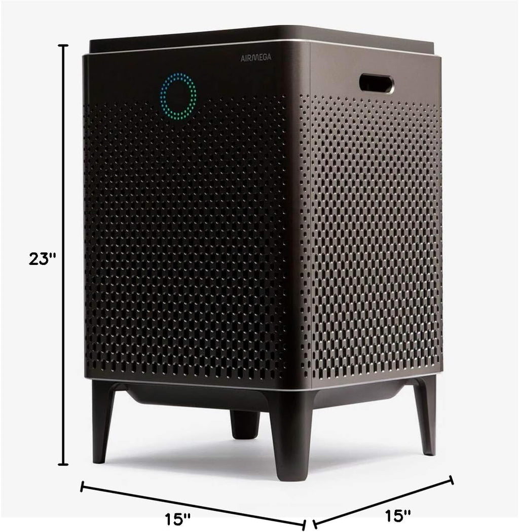 Transform Your Home's Air Quality with the Airmega 400S Graphite HEPA Air Purifier – Perfect for Large Spaces up to 3,120 Sq. Ft. with Smart Technology and 5-Year Warranty!