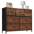 Bedroom Vanity with 7 Storage Spaces