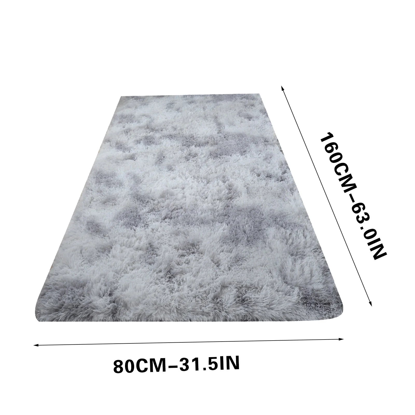 Super Soft Household Area Rugs Home Plush Carpet Decor Floor Mat Keep Warm Cozy Carpet for Bedroom Living Room,31.49X62.99Inch