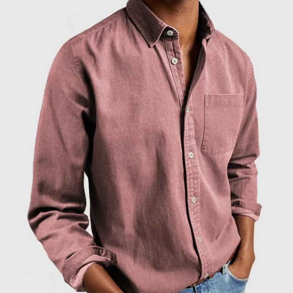 Elegante Ademend Lange Mouwen Shirt met Temperatuurregulering voor Elke Gelegenheid