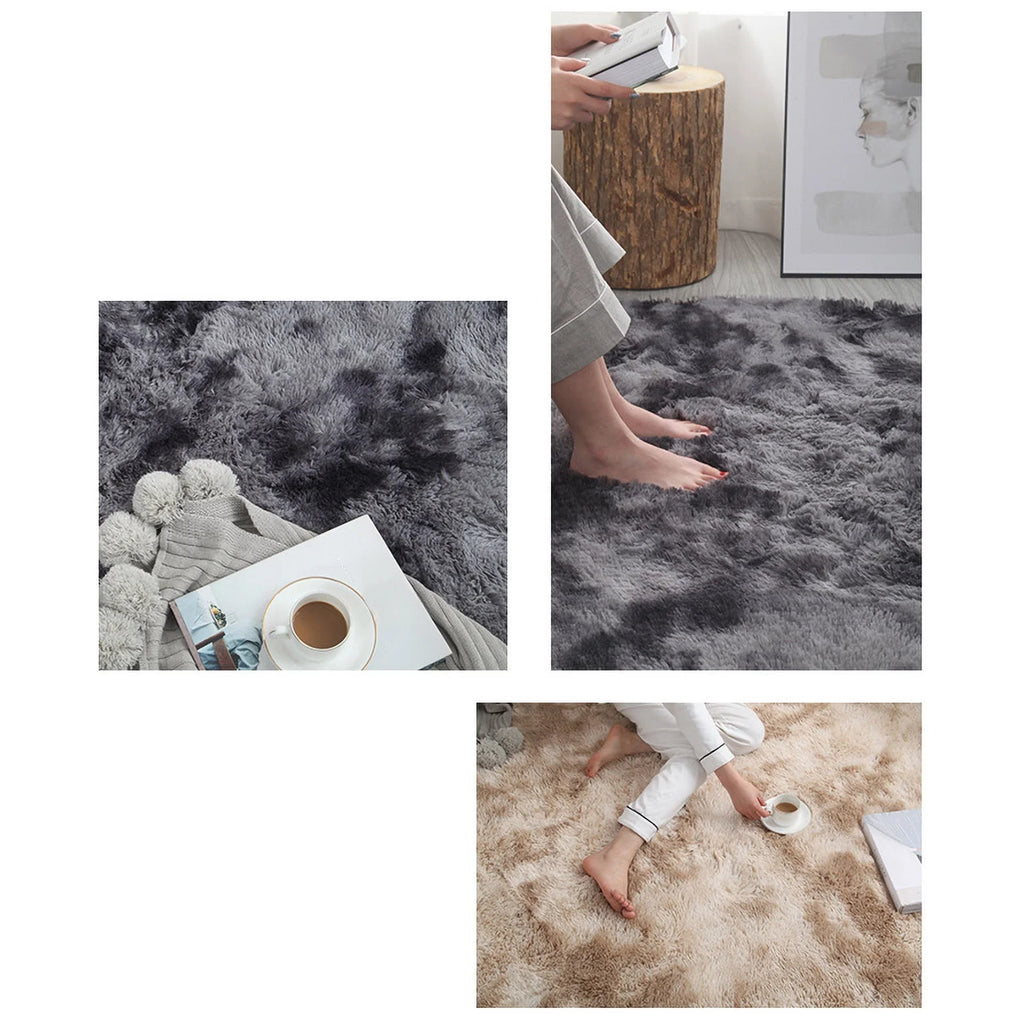 Super Soft Household Area Rugs Home Plush Carpet Decor Floor Mat Keep Warm Cozy Carpet for Bedroom Living Room,31.49X62.99Inch