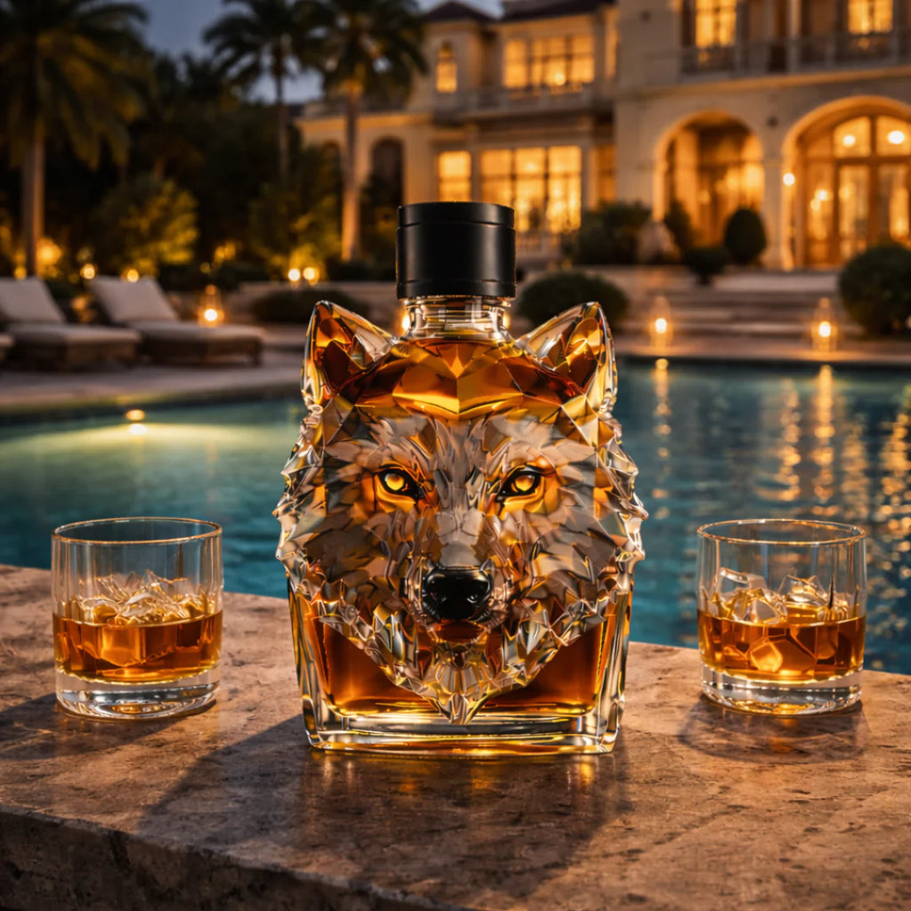 Whisky Bottle - Wolf Edition