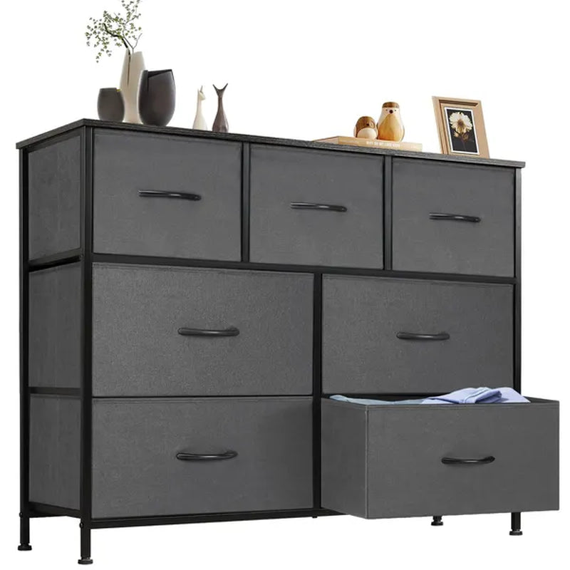 Bedroom Vanity with 7 Storage Spaces